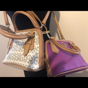 Giani Bernini mini crossbody lots of 2 purse bag